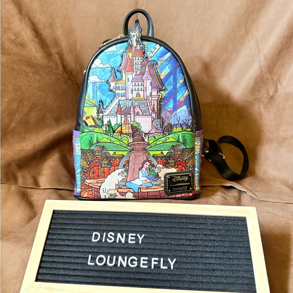 Disney Beauty & the Beast Loungefly Backpack